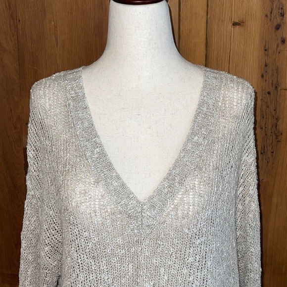 Eileen Fisher Linen/Cotton  Slouchy Sweater Sz. S - Picture 7 of 17